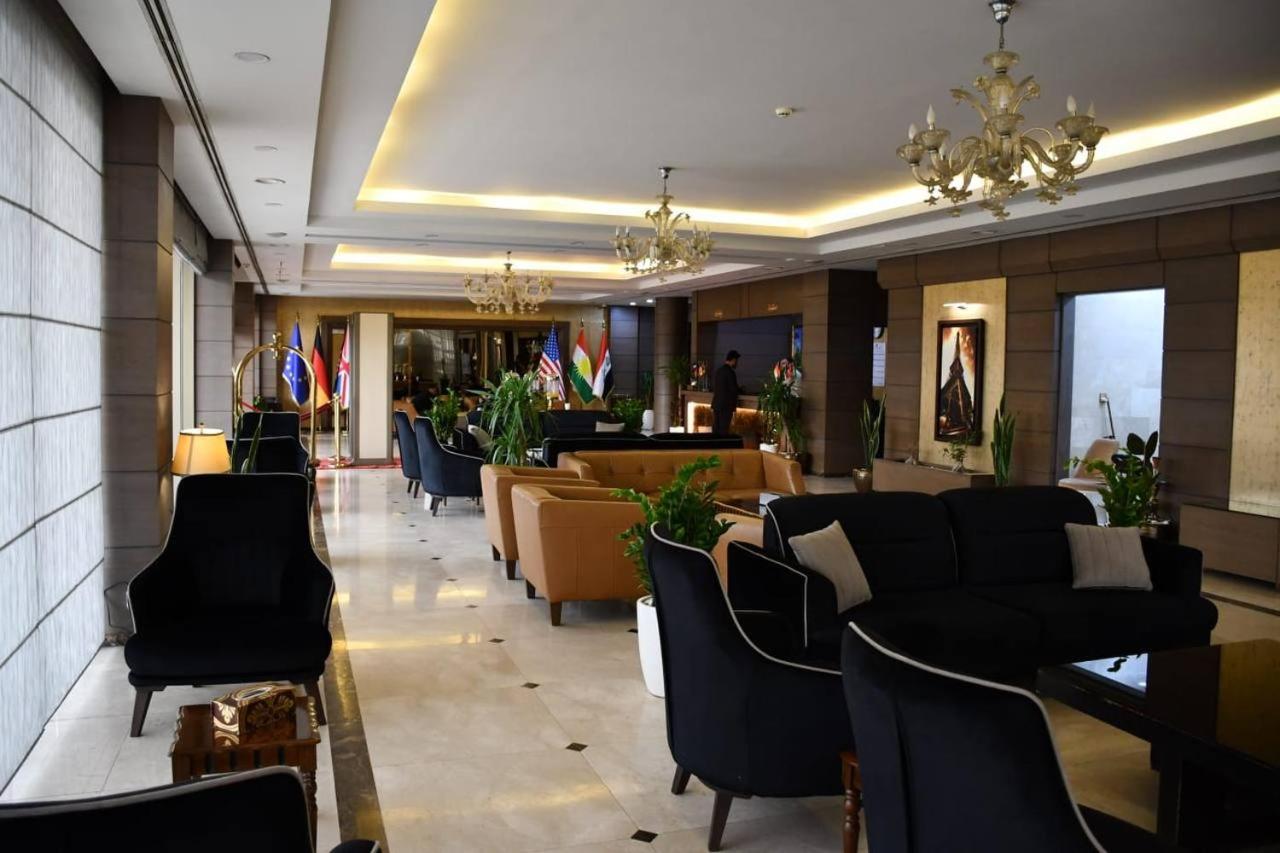 Hotel Hilen De Ville Erbil Exterior foto