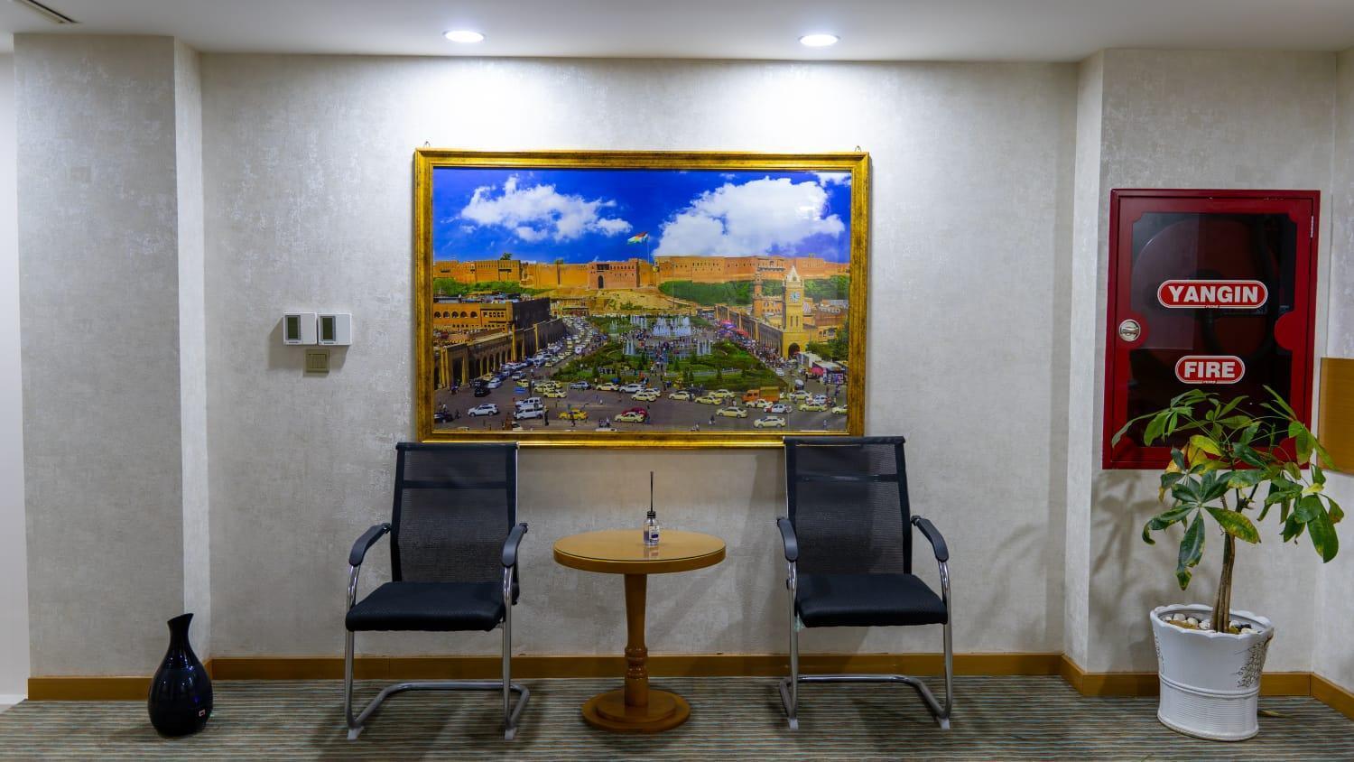 Hotel Hilen De Ville Erbil Exterior foto